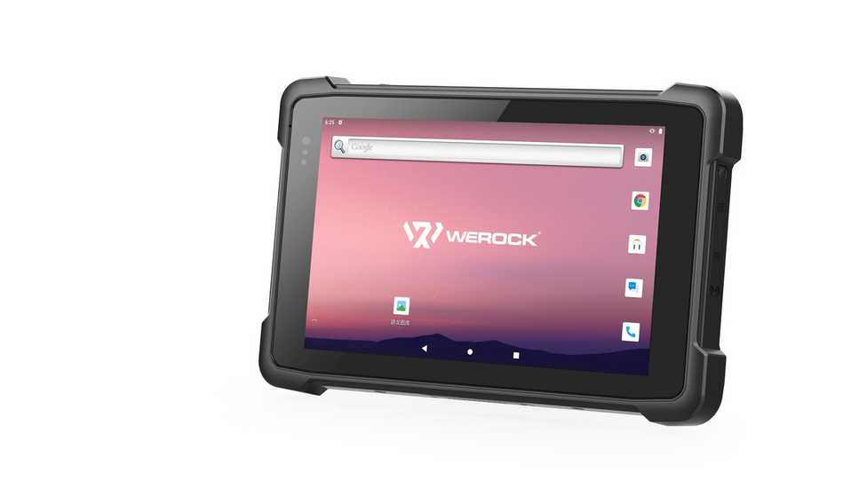 Neues Baustellen-Tablet Rocktab S208 G2 von Werock für Handwerker