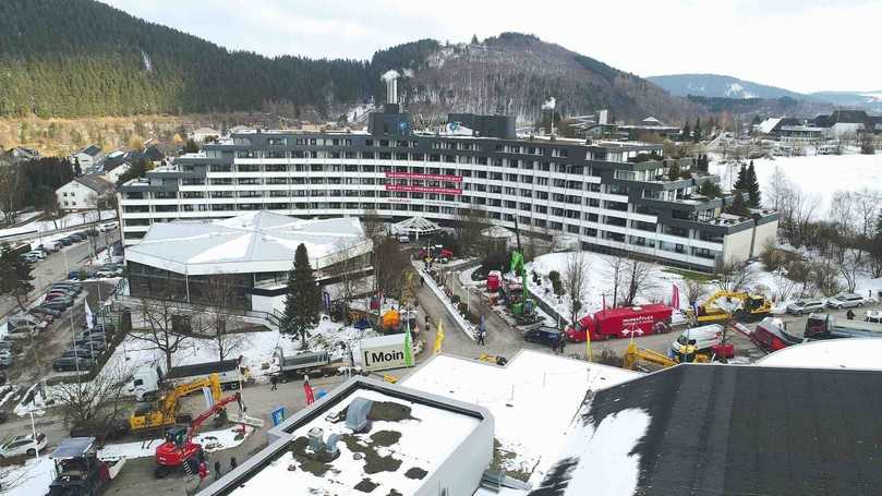 Willingen im Zeichen der Baumaschinentechnik: Ende Januar 2024 lädt der VDBUM wieder zu seinem Großseminar ins verschneite Hochsauerland ein. | Foto: VDBUM