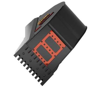 Neuer Radar-Löffel für Bagger