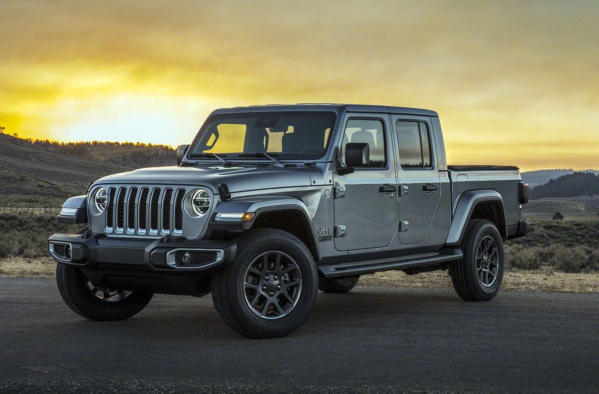 Der schicke Jeep Gladiator zeichnet sich unter den Pick-Ups durch geringe Nutzlast und hohen Kaufpreis aus. | Foto: Jeep