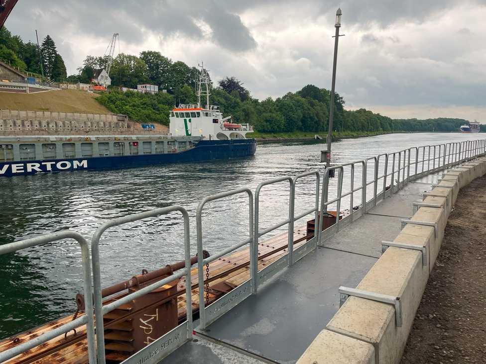 Levensauer Hochbrücke entsteht mit Unterstützung aus Bayern