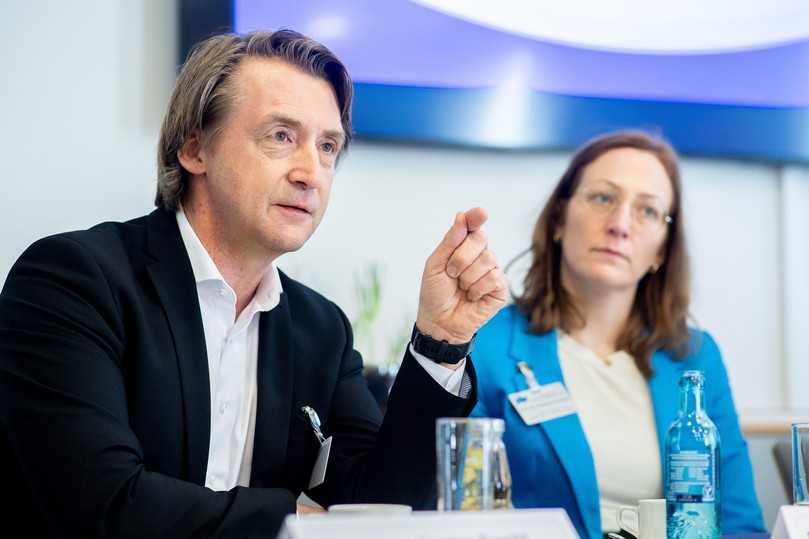 Karsten Specht: „Für eine beschleunigte Transformation hin zu resilienten urbanen Infrastrukturen sind gute Daten- und Informationsgrundlagen erforderlich.“ | Foto: Hauke-Christian Dittrich