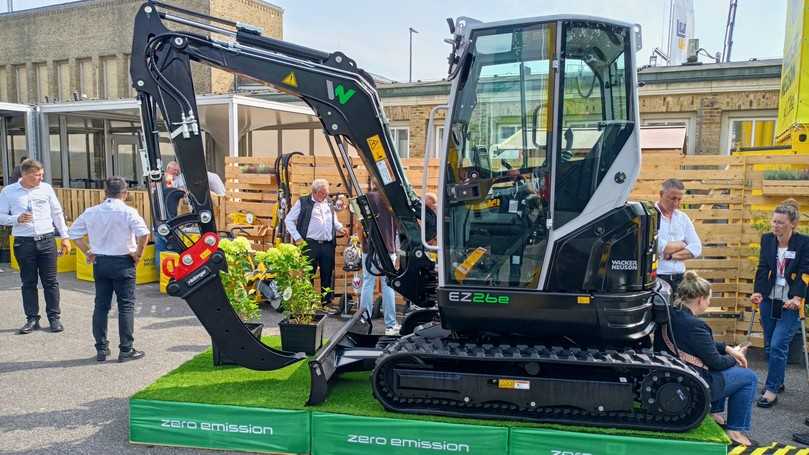 Wacker Neuson erweitert sein „Zero Emission"-Angebot kontinuierlich weiter – auch mit dem neuen Elektrobagger EZ26e. | Foto: Wacker Neuson