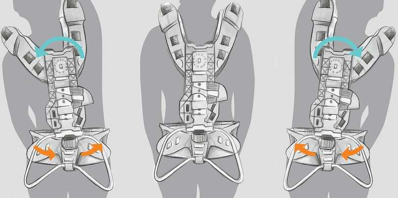Ergonomische Tragesysteme bieten Bewegungsfreiheit und stützen 70 Prozent des Gewichtes auf den Hüften. | Foto: Pellenc Ergonomische Tragesysteme bieten Bewegungsfreiheit und stützen 70 Prozent des Gewichtes auf den Hüften. | Foto: Pellenc