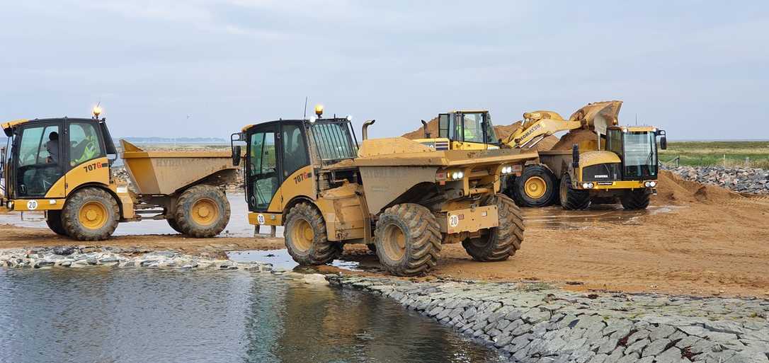 Hydrema 707G: Dumper trotzt schwierigen Verhältnissen