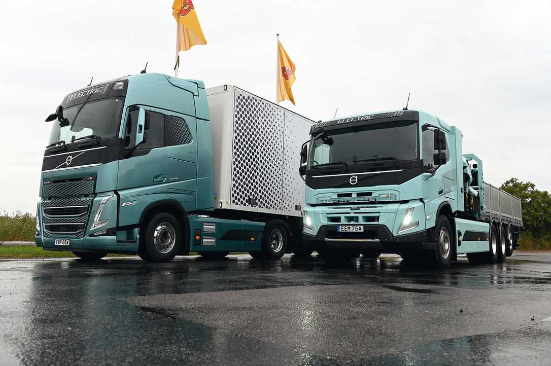 E-Lkw von Volvo – schwere Klasse FH, FM und FMX "Electric"