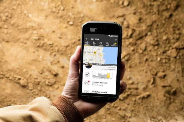 Alle Maschinen und Geräte auf einen Blick: Die Cat-App gibt einen schnellen Überblick über die Performance der eigenen Flotte, etwaige Störungen und anstehende Wartungen. | Foto: Zeppelin