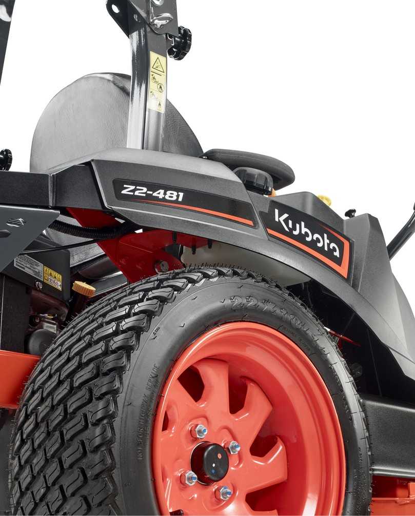 Im Z2-481 stecken technische Details für effektive Grünpflegeeinsätze. | Foto: Kubota