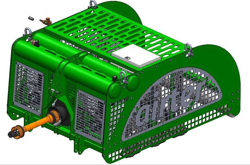 Beim Airter Neo wird die Rasentragschicht von Sportanlagen mittels Luft und Sauerstoff von 8 bis 26 cm Tiefe gelockert. | Foto: Novokraft