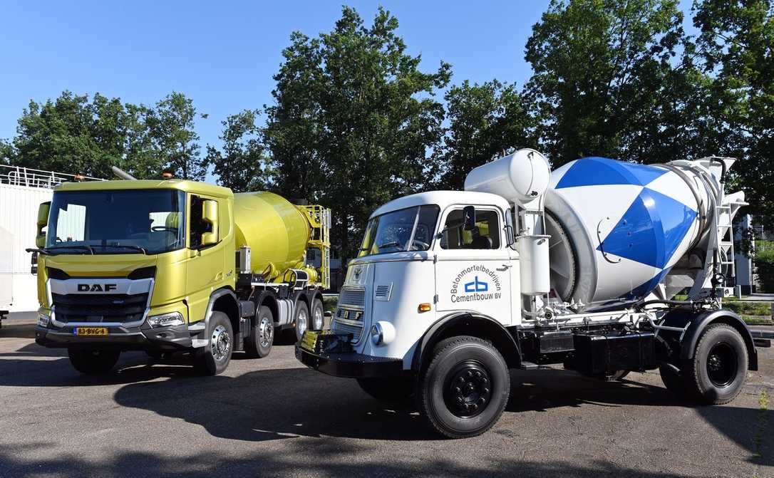 Testfahrt: Betonmischer Kikker-DAF und DAF XDC im Vergleich