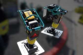 Vibrationsplatten und Stampfer mit neuem E-Motor