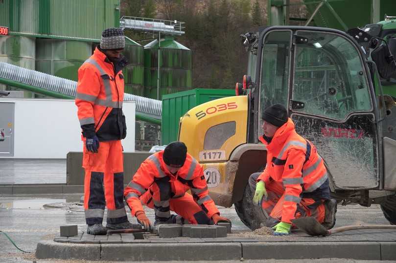 Winterausbildung bei Storz im Schotterwerk Neuhausen ob Eck. | Foto: STORZ/Beck