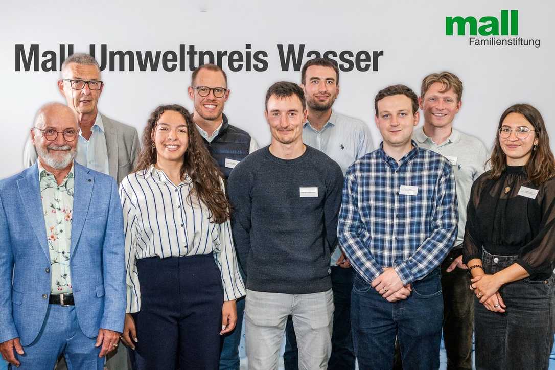 Mall-Umweltpreis Wasser 2025: 7 Auszeichnungen für innovative Forschung Mall-Umweltpreis Wasser 2025: 7 Auszeichnungen für innovative Forschung