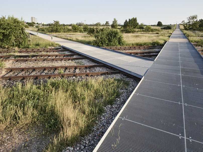 Projekt Grünzug Nordost & Klimapark Mannheim: Bewegungs- und Naherholungsraum für Menschen in der Stadt. | Foto: Roman Mensing