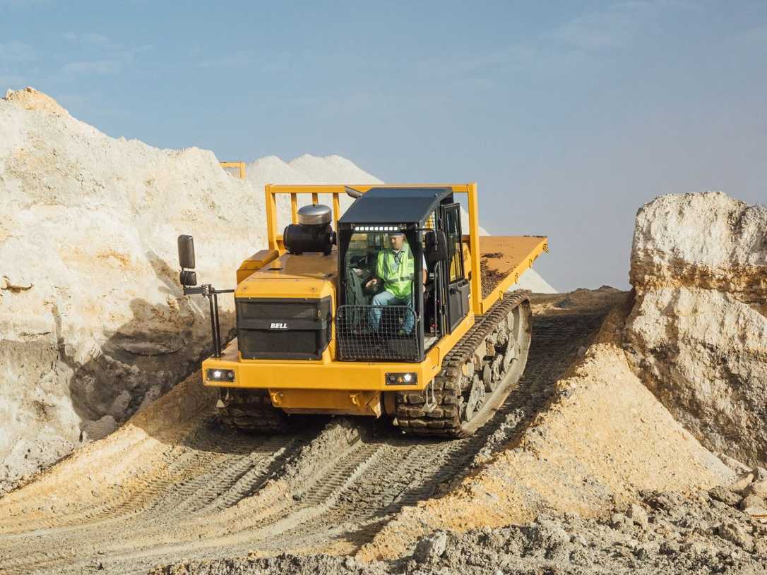 Bell Equipment Raupendumper für Erdbewegung im schweren Gelände