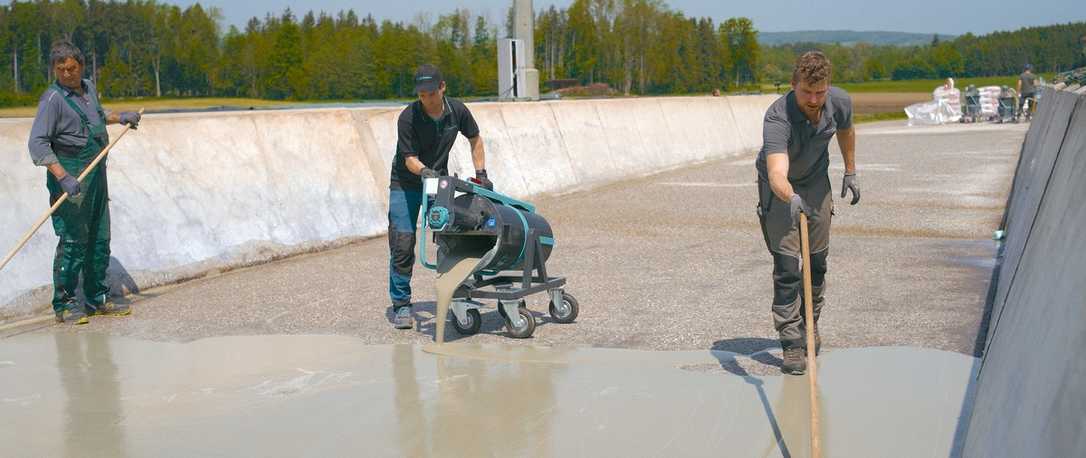 Beton-Instandsetzung: Siloplatte kostengünstig und schnell saniert