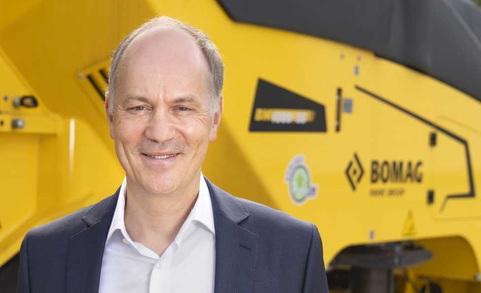 Neuer Bomag COO Geschäftsführer Operations Dr. Ingo Ettischer