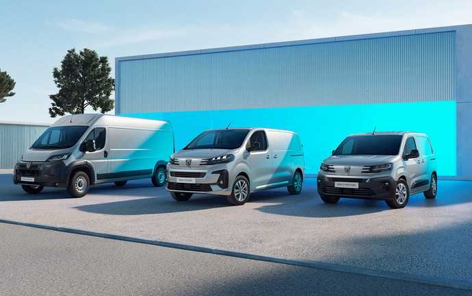 Die neue Peugeot-Flotte 2024: Sind es angedeutete Löwen-Schnurrhaare an den Scheinwerfern der kompakten Modelle? | Foto: Stellantis, Unruh