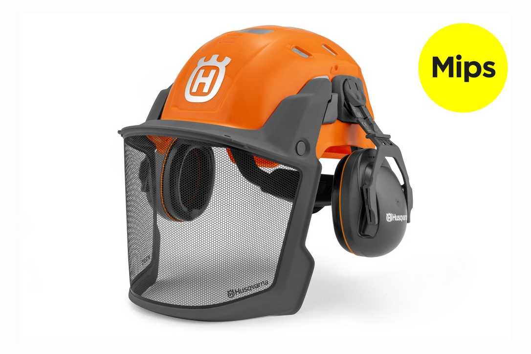 Husqvarna und Mips bringen Schutzhelm für den Forst auf den Markt