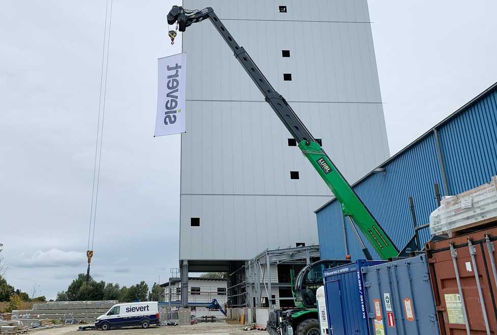 Baustoffindustrie: Sievert nimmt neues Trockenmörtel-Werk Rosenau II in Betrieb