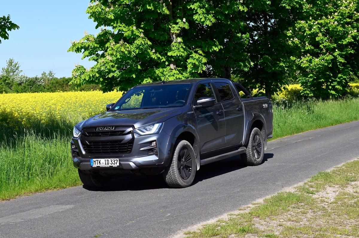 Der Isuzu D-Max: Trotz Geländefahrwerk fährt sich dieser Pick-Up fast wie ein normaler Pkw. | Foto: Isuzu