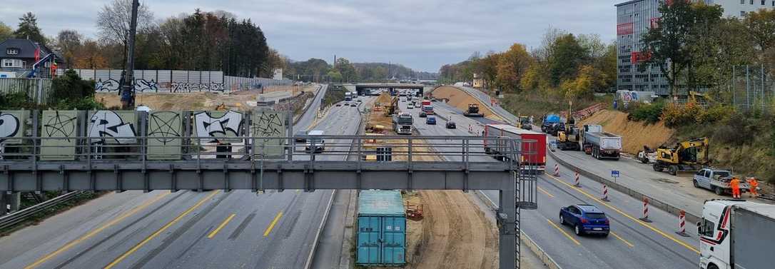 Doppeldüker unter der A7: Schlauchliner als statische Ertüchtigung