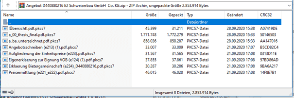 Bild 2: Beispiel für Inhalt der Angebote-ZIP-Dateien