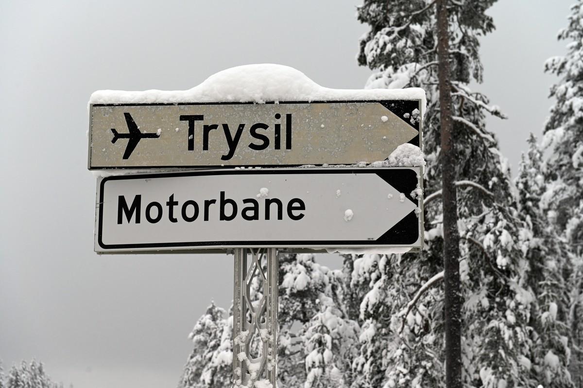 Hier geht’s lang nach Trysil: Im Sommer Flugplatz, im Winter Spielwiese für Fahrzeugtests bei Eis und Schnee. | Foto: Quatex