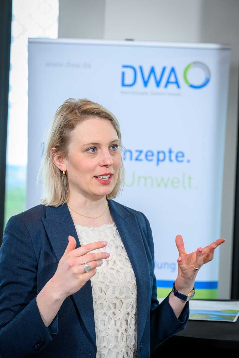 Dr.-Ing. Lisa Broß ist bei der DWA Sprecherin der Bundesgeschäftsführung. | Foto: Peter Himsel