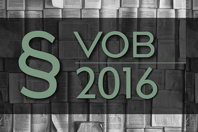 Einführung der VOB/A 2016 in Berlin