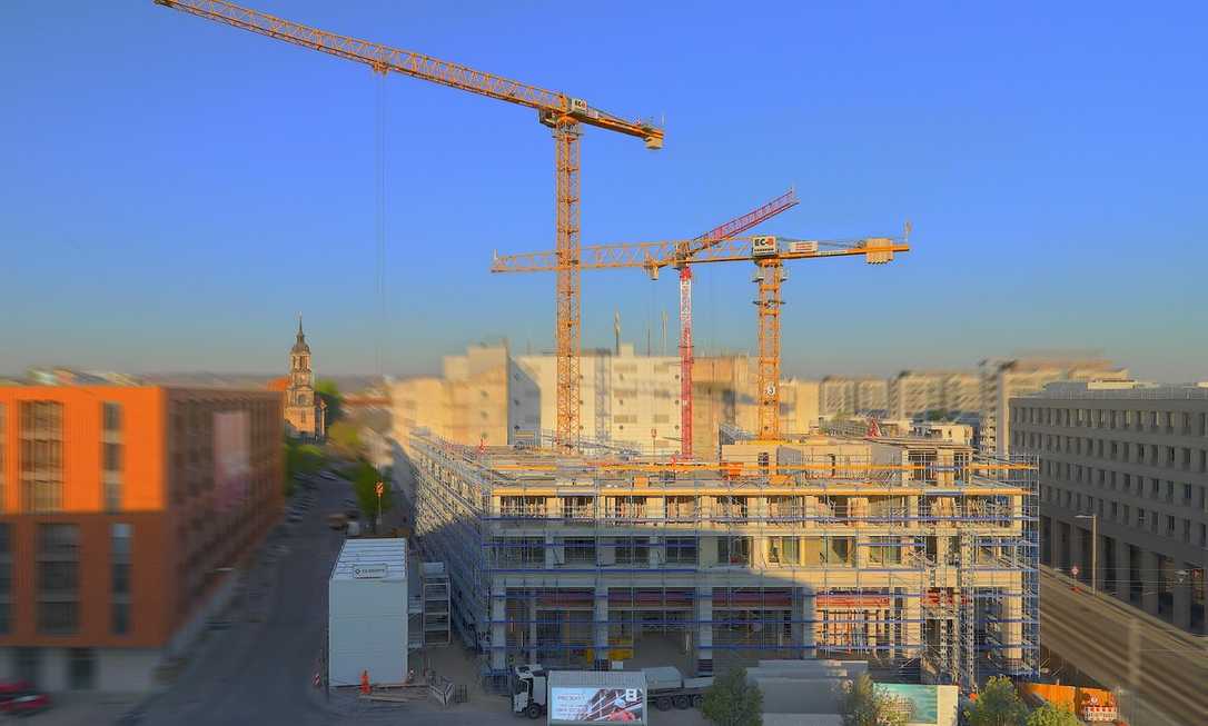 Baukonjunktur: Baugewerbe wegen Ordereinbruch in Sorge