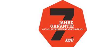 Sieben Jahre Garantie auf Traktoren