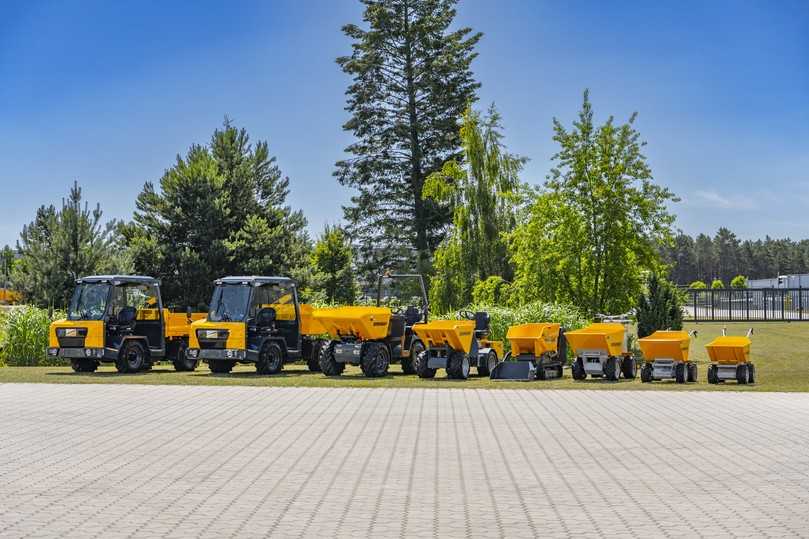 Im Sommer 2022 stellte Bergmann sein Elektro-Dumper-Programm vor. Die eigens entwickelte, modulare Lithium-Eisenphosphat-Batterietechnik ist dabei das zentrale Element der Maschinen. | Foto: Schöning Fotodesign