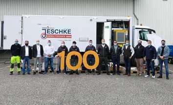 Relineeurope liefert 100. UV-Anlage an Jeschke Umwelttechnik