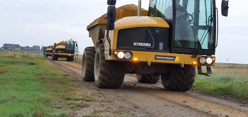 Der Dumper 707G bietet dem Fahrer viel Platz in der Komfortkabine. | Foto: Foto: Hydrema