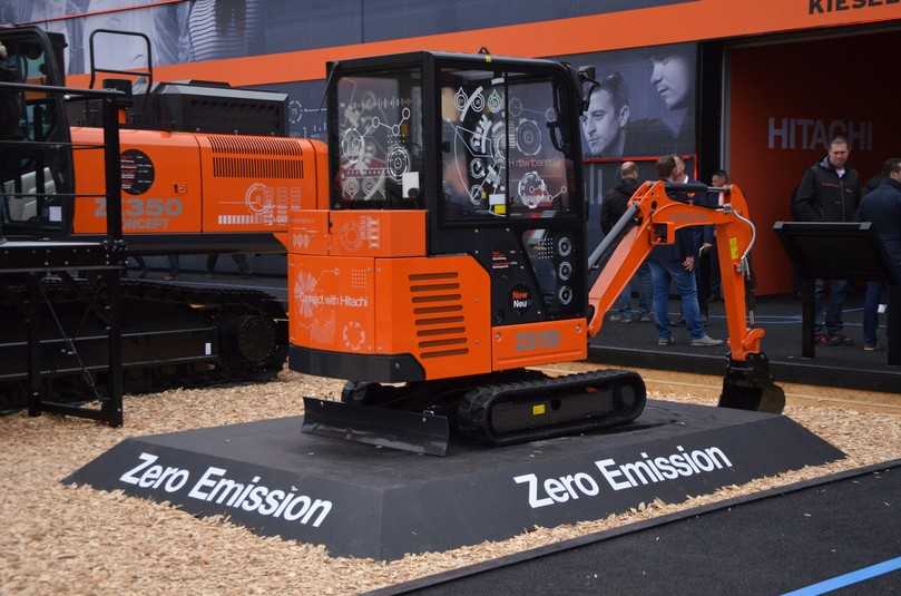 Auf der bauma 2019 stand auch der KTEG-Minibagger ZE19 schon in den Startlöchern. In diesem Sommer beginnt die Serienproduktion. | Foto: B_I/hs