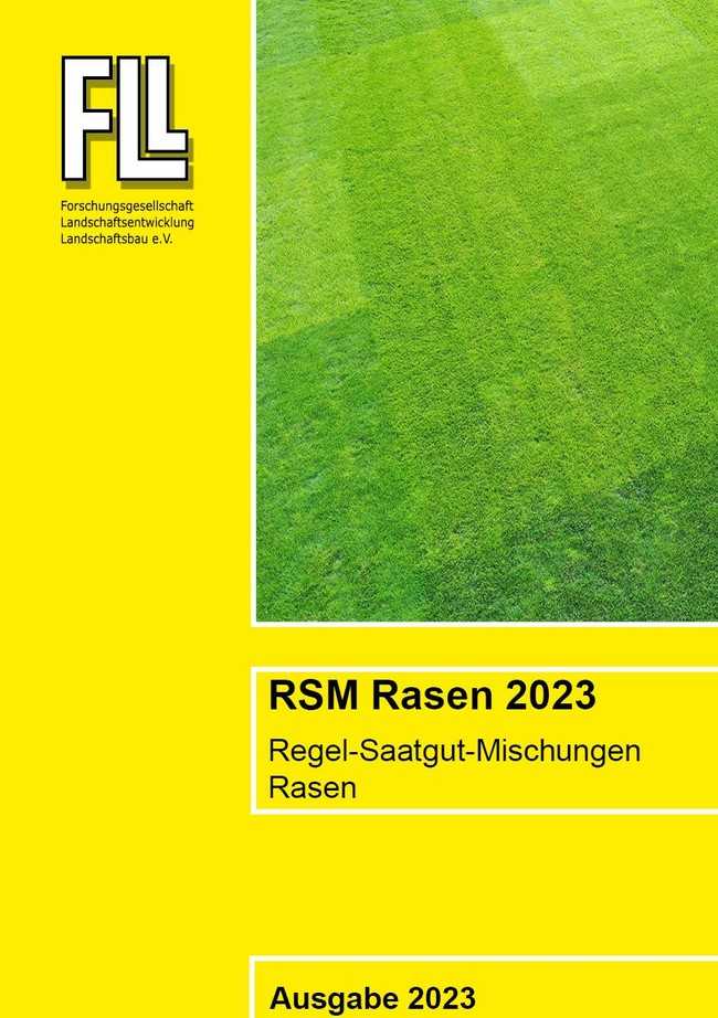 Die diesjährige Ausgabe der Regel-Saatgut-Mischungen Rasen (RSM) der FLL ist Anfang Februar erschienen. | Foto: FLL