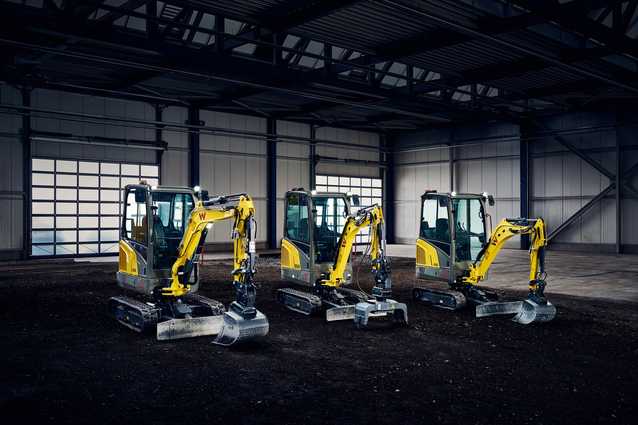 Wacker Neuson: Neues Minibagger-Trio mit Alleinstellungsmerkmal