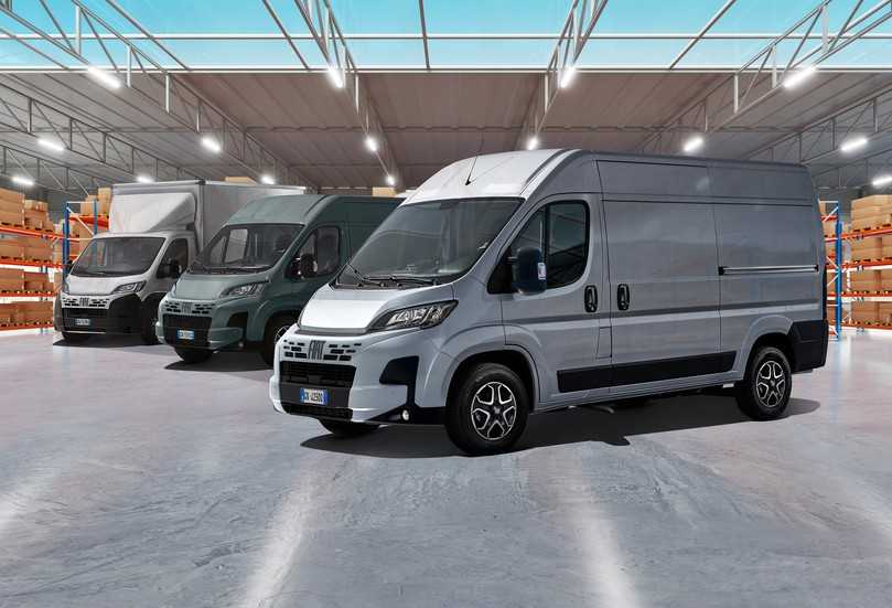 Zum neuen Ducato-Gesamtprogramm zählen neben Kastenwagen und Kombi nun auch wieder 
Dreiseiten- und Hinterkipper, Pritschenwagen, Fahrgestelle und Triebköpfe. | Foto: QUATEX