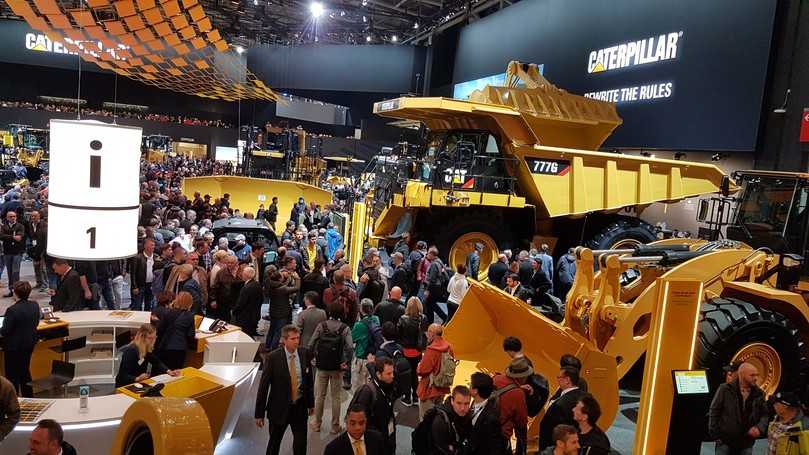 Riesen-Andrang auf der Bauma 2019: Dass die Bauma 2022 so nicht aussehen kann, dürfte jedem klar sein. | Foto: bb/B_I