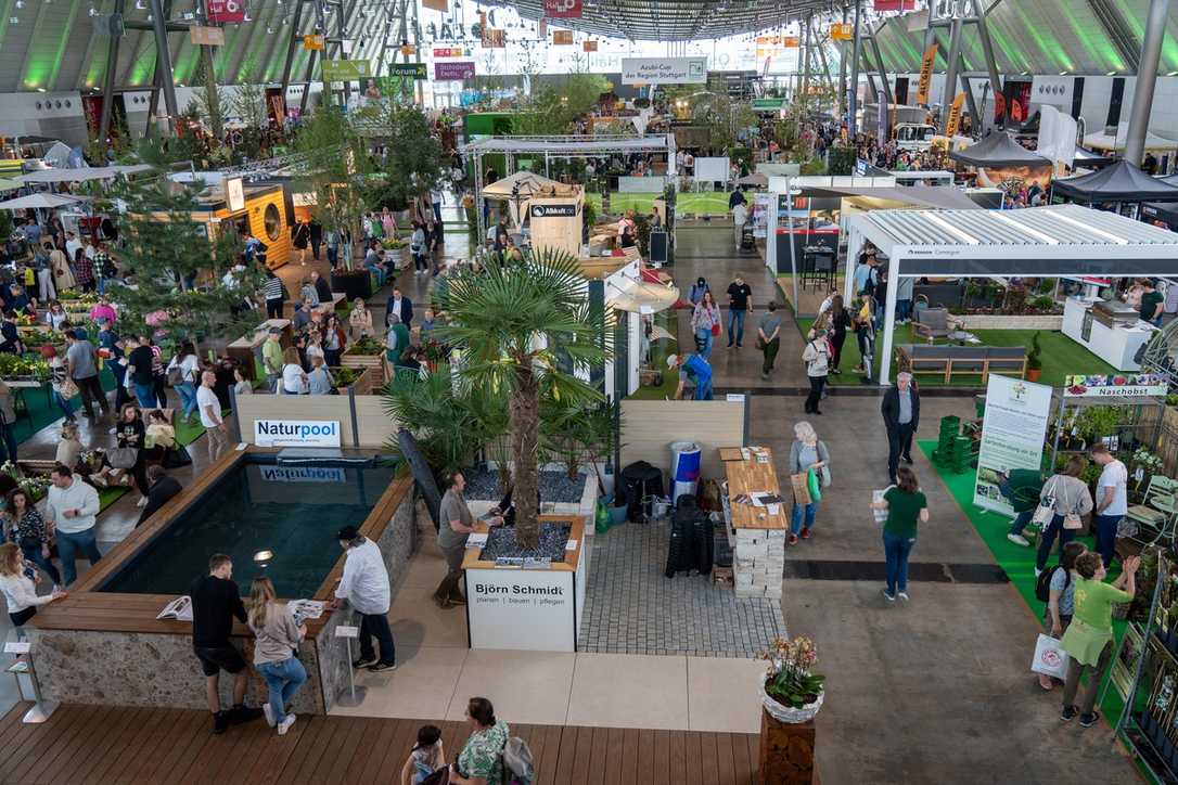 Trends auf der Garten Messe in Stuttgart