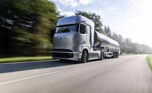 Daimler präsentiert Brennstoffzellen-Schwer-Lkw