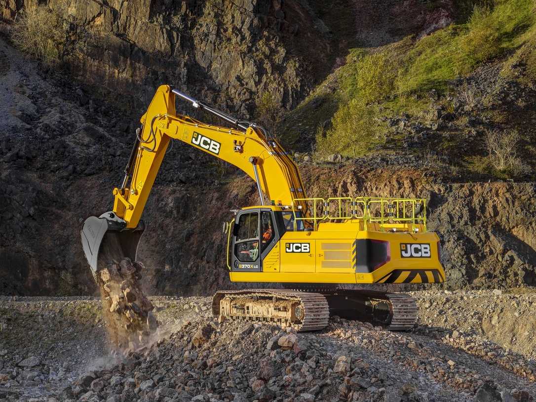 JCB stellt Kettenbagger 370X als Nachfolger des JS370 vor