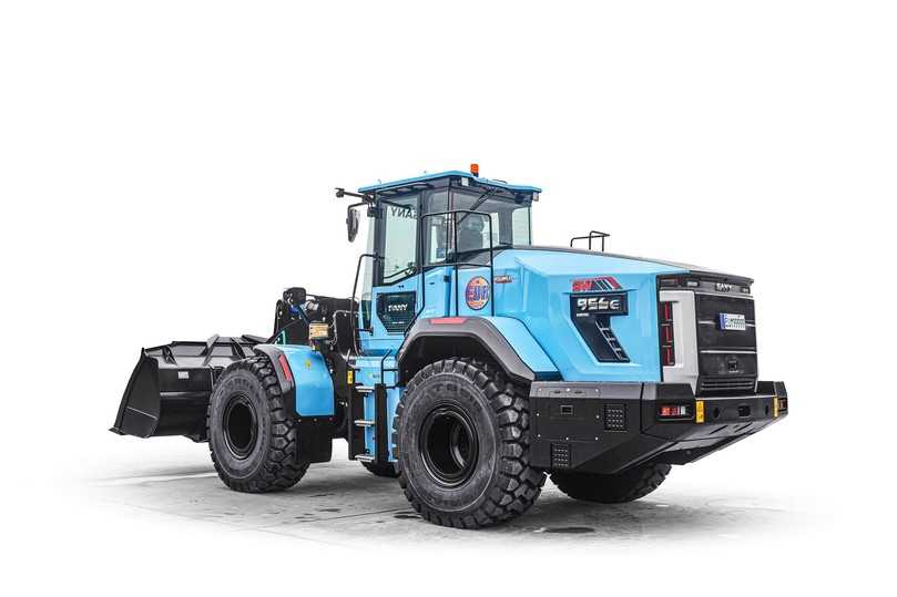 Sany-Radlader SW 956E: Mit 3,5 m³ Schaufelvolumen höchste Produktivität ohne Emissionen. | Foto: Sany Sany-Radlader SW 956E: Mit 3,5 m³ Schaufelvolumen höchste Produktivität ohne Emissionen. | Foto: Sany