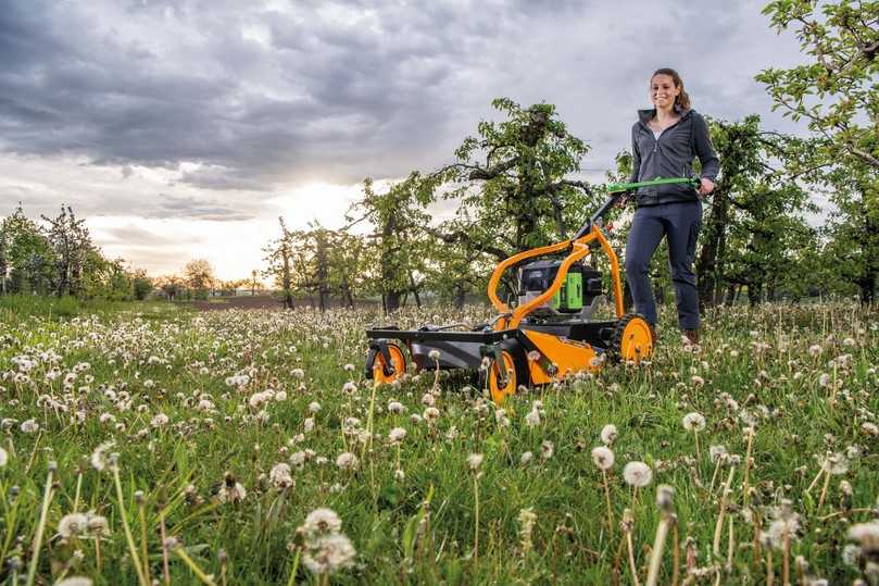 Das Bühlertanner Unternehmen AS-Motor hat für seine Hochgrasmäher mit Elektro-Antrieb eine Goldmedaille erhalten. | Foto: AS-Motor