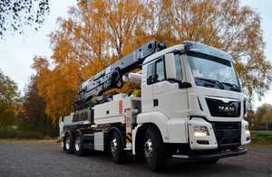 LKW für den Bau