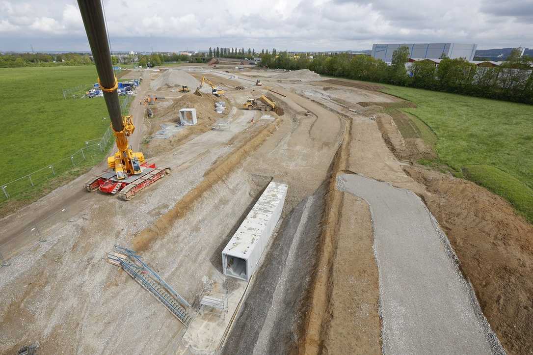 Kanalbau Memmingen: Verlegung Mischwassersammler & Dichtheitsprüfung