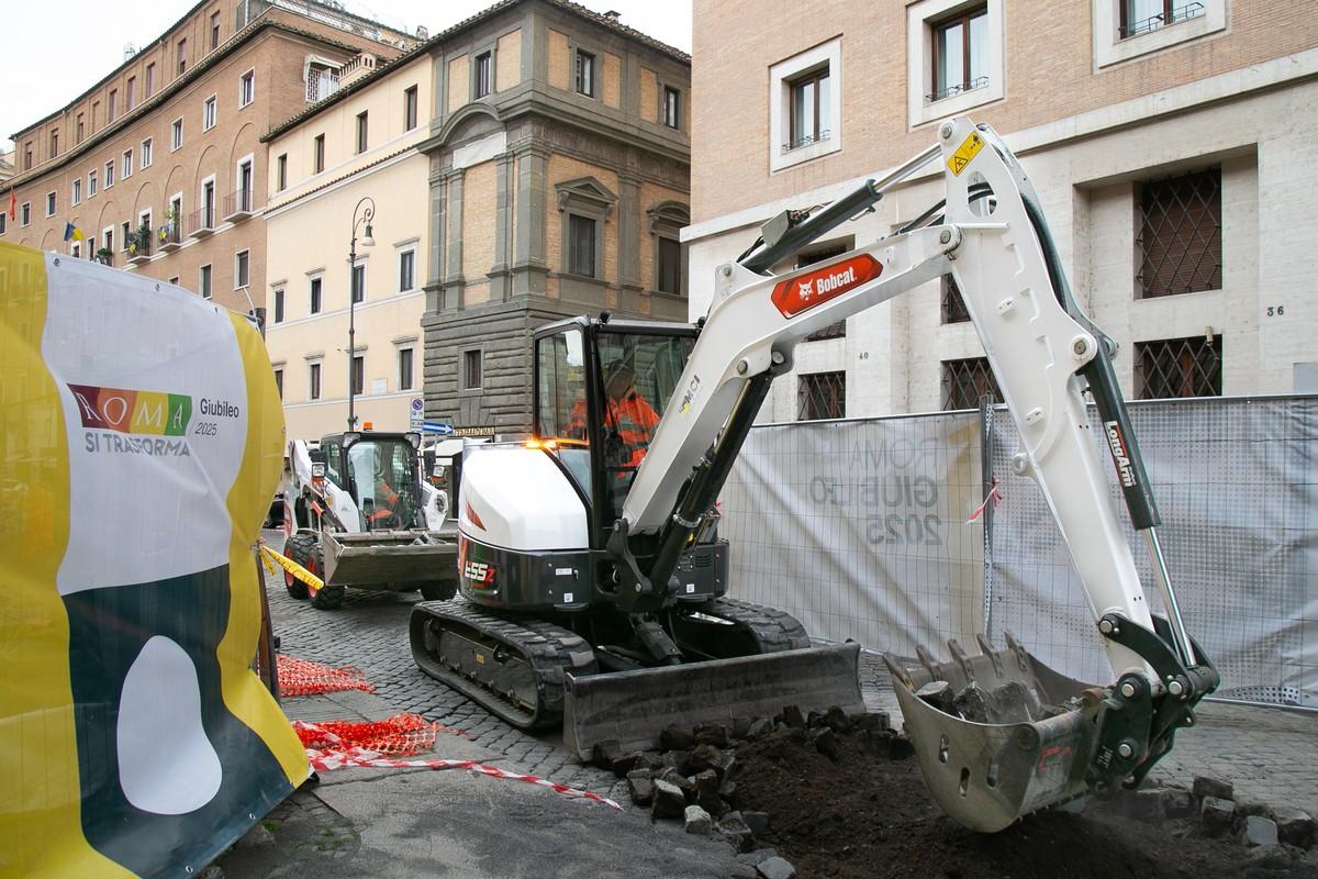 Bobcat-Maschinen bei der Arbeit | Foto: Bobcat