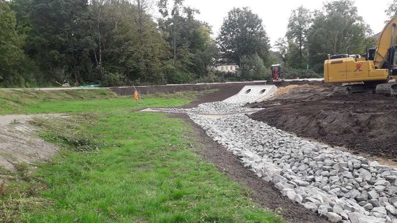 Das Bauvorhaben Regenrückhaltebecken Quartier Hohe Wende in Celle | Foto: Moba