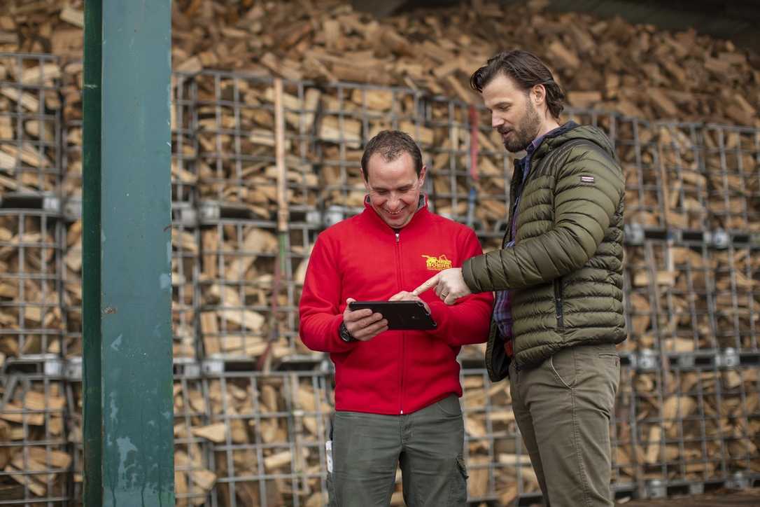 Mehr als Telematik - Digitalisierung bei Forst- und Landschaftsservice Boers